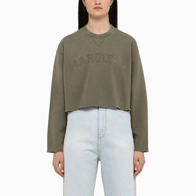 Maison Margiela Logo In Green