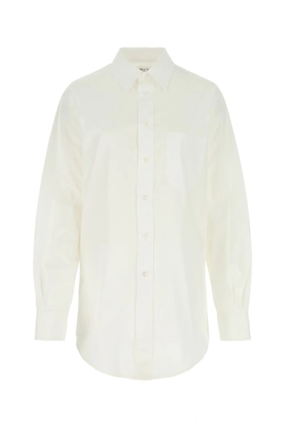 Maison Margiela Woman White Poplin Shirt