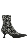 Marine Serre Boots In Multicolor