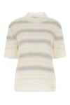MARNI MARNI WOMAN EMBROIDERED MOHAIR BLEND SWEATER