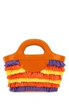 MARNI MARNI WOMAN MULTICOLOR FABRIC MICRO TROPICALIA SUMMER HANDBAG