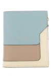 MARNI MARNI WOMAN MULTICOLOR LEATHER WALLET