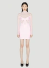 Mugler Sheer-panelled Corset Minidress In White