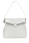 OFF-WHITE OFF WHITE WOMAN WHITE LEATHER BOOSTER SHOULDER BAG