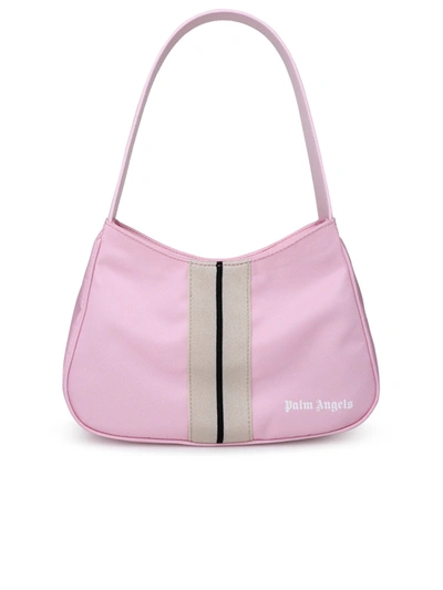 Palm Angels Borsa Hobo Venice In Nylon Rosa In Pink