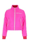 PALM ANGELS PALM ANGELS WOMAN FLUO PINK NYLON JACKET
