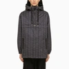 Prada Blue\/white Re-nylon Jacket In Blue