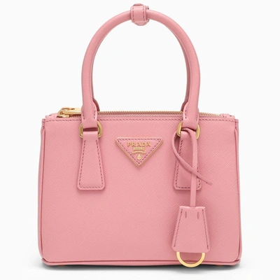 Prada Galleria Mini Pink Bag Women