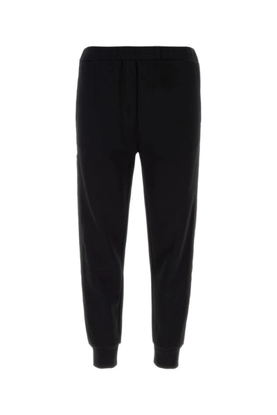 Prada Man Black Cotton Blend Joggers