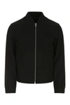 Prada Giubbino In Feltro Nero Uomo In Black