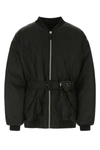 Prada Giubbino Imbottito In Re-nylon Nero Uomo In Black