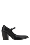 PRADA PRADA WOMAN BLACK LEATHER PUMPS