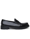 SAINT LAURENT SAINT LAURENT MAN SAINT LAURENT BLACK LEATHER LOAFERS