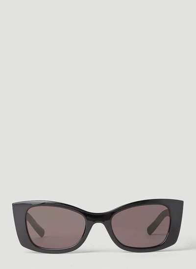 Saint Laurent Sl 593 Cat-eye Sunglasses In Black