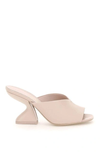 Ferragamo Open Toe Sandals In Cream