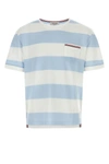 THOM BROWNE THOM BROWNE MAN EMBROIDERED PIQUET OVERSIZE T-SHIRT