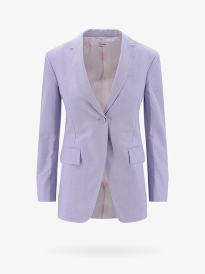 Thom Browne Woman Blazer Woman Blue Blazers E Vests