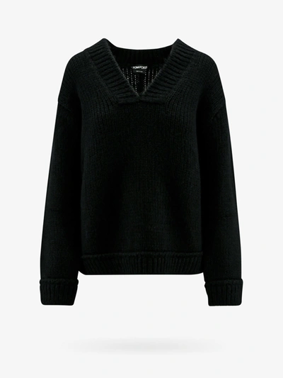 Tom Ford Woman Sweater Woman Black Knitwear