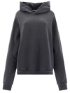 Acne Studios Hoodie With Logo Patch In Black