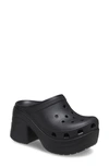 Crocs Classic Siren Clogs In Black