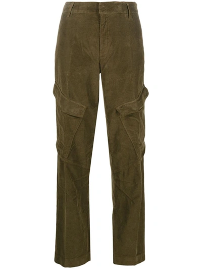 Dondup Camila Straight-leg Cargo Trousers In Brown