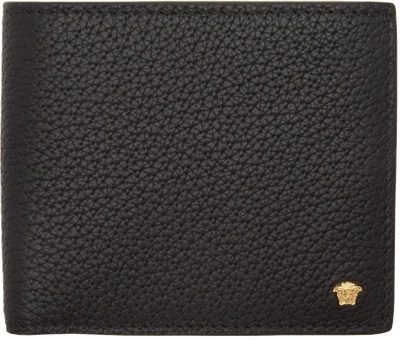 Versace Black Small Medusa Bifold Wallet