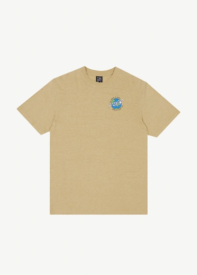 Afends Retro Graphic T-shirt In Brown