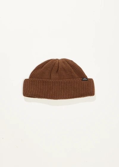 Afends Hemp Beanie In Brown