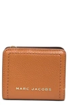Marc Jacobs Mini Compact Wallet In Smoked Almond