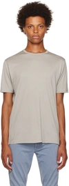 Sunspel Mens Grey Melange Classic Cotton-jersey T-shirt In Gyda Mid Grey