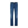 Ami Alexandre Mattiussi Straight Fit Jean Blue For Men In Used_blue