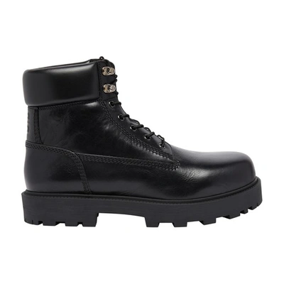 Givenchy Lace-up Boots In Black