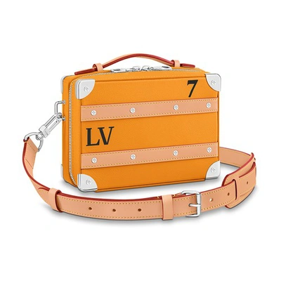 Louis Vuitton Handle Soft Trunk In Orange
