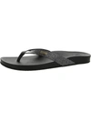 REEF CUSHION COURT WOMENS FAUX LEATHER SNAKE PRINT FLIP-FLOPS