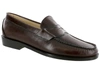 Sas Men's Penny 40 Slip On Loafer - Narrow Width In Cordovan In Pink