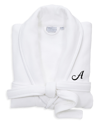Linum Home Textiles Monogrammed Waffle Large/x-large Terry Bathrobe