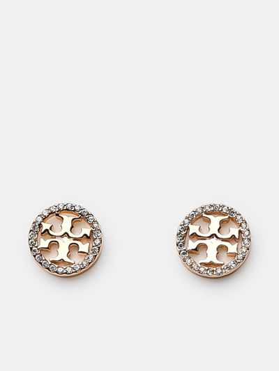 Tory Burch Gold Steel Miller Earrings