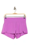 Z By Zella Interval Woven Run Shorts In Purple Iris