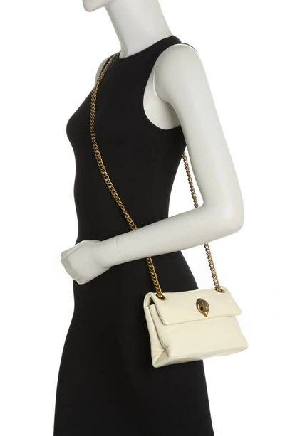 Kurt Geiger Mini Kew Mini Leather Bag In Natural