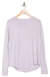 Z By Zella Vintage Washed Relaxed Long Sleeve Tee In Purple Secret