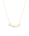 ROXANNE FIRST SOLID GOLD HANDWRITING NECKLACE