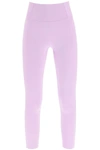 Girlfriend Collective Womens Lilac Compressive 7/8 High-rise Stretch-recycled Polyester Leggings S