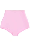 Maison Margiela High Waisted Briefs In Latex