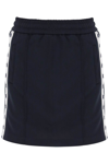 GOLDEN GOOSE SPORTY SKIRT WITH CONTRASTING SIDE BANDS