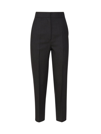 Max Mara Tapered Trousers In Black