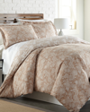 SOUTH SHORE LINENS SOUTH SHORE LINENS PAISLEY DOWN ALTERNATIVE 3PC ULTRA PLUSH REVERSIBLE COMFORTER SET