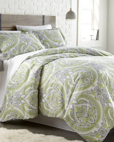 South Shore Linens Pure Melody Classic Paisley Printed Comforter Set