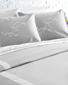 MONTAGUE & CAPULET MONTAGUE & CAPULET MONOGRAMMED QUEEN DUVET SET