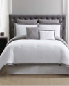 TRULY SOFT TRULY SOFT EVERYDAY HOTEL BORDER WHITE & GREY 7PC COMFORTER SET