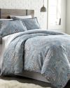 SOUTH SHORE LINENS SOUTH SHORE LINENS PURE MELODY CLASSIC PAISLEY PRINTED COMFORTER SET